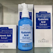 迪凱瑞（DEKREI）玻尿酸恒潤保濕柔膚水150ml迪凱瑞水乳新老包裝隨機 玻尿酸恒潤保濕精華乳液100ml新