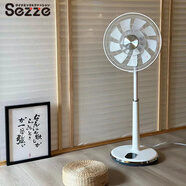 西哲Sezze日本家用電風(fēng)扇落地扇對(duì)流扇14寸變頻遙控定時(shí)伸縮臺(tái)立扇 Y-3810【12檔風(fēng)速】