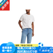 李維斯（Levi's）Levis 純色口袋設計短袖T恤 男款 白色 白色 M