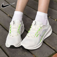 耐克（NIKE）官方艦店女鞋秋季新款DOWNSHIFTER 13運動(dòng)鞋輕便休閑鞋透氣跑步鞋 106-白微黃綠-專(zhuān)柜正品 36.5