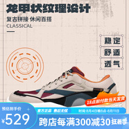 斯凱奇（Skechers）男鞋復(fù)古休閑鞋戶外運動鞋綁帶緩震運動跑步鞋 灰褐色/多彩色-942 42 (270mm)