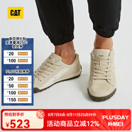 CAT卡特25秋冬新品男士戶外工裝舒適出行皮鞋 淺卡其色 42