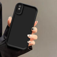 鉅臣（Junchen）適用于三星Samsung Galaxy A10手機殼Samsung M10手機套SM-A105F SM-A105G SM-A105M直邊天眼階梯 tyjt 黑色 直邊加厚軟殼 三