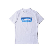 李維斯（Levi's）美國 男款經典LOGO印花短袖T恤 17783-0140 藍色logo 22489-0118 XL