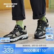 斯凱奇（Skechers）云野丨徒步鞋男女同款戶外防護(hù)抓地耐磨運(yùn)動(dòng)跑步鞋登山鞋運(yùn)動(dòng)鞋 【男款】棕色/黑色/BRBK 43