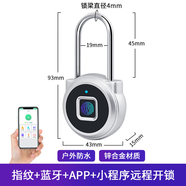 億聯(lián)智能（elinkSmart）億聯(lián)智能指紋掛鎖密碼鎖家用防盜鎖頭庭院倉庫大鐵門遠(yuǎn)程電子門鎖 行業(yè)銷冠TP1中國十大智能鎖品牌