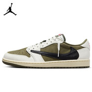 耐克NIKE男女AJ1 聯(lián)名倒鉤8.0 JORDAN 1運動(dòng)鞋DM7866-200綠白41