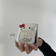三星（SAMSUNG）可愛流沙kitty貓適用華為pocket2/s折疊屏手機(jī)殼小米mixflip全包 流沙-滑塊kitty貓 華為P50Pocket