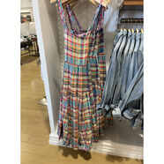 保羅拉夫勞倫（Polo Ralph Lauren）北小鑫女款吊帶格子長裙 2 胸圍41