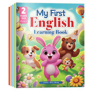 兒童英文學(xué)習的第一本書(shū)  My First English Learning Book 英文原版書(shū) 國外兒童啟蒙繪本 英語(yǔ)老師推薦