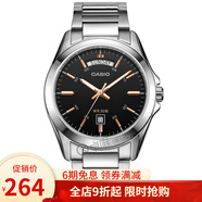 卡西歐（CASIO） 卡西歐(CASIO)男表 簡約男士石英手表 MTP-1370D-1A2V