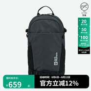 Jack Wolfskin狼爪背包男背包女旅行登山包跑步包20L雙肩包A64003 6350深灰色