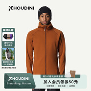HOUDINI胡丁尼PowerHoudi魔術(shù)大師戶(hù)外25秋冬新男polartec抓絨內(nèi)膽外套 Cinnamon Brown（肉桂棕） XL（身高175-185cm體重70-90kg）