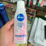 越南正品NIVEA/玫瑰爽膚水十倍亮白晶純皙白 細(xì)致毛孔200ml