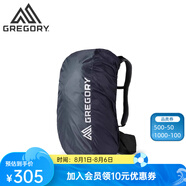 GREGORYGregory格里高利PRO RAINCOVER戶外背包防水防塵防雨罩 30L熔巖黑