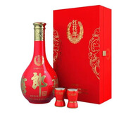 郎酒紅花郎10 53度 紅花郎15醬香型白酒純糧食酒整箱送禮 53度 500mL 1瓶 紅花郎15 禮盒裝
