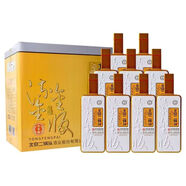 永豐牌北京二鍋頭鎏金版46度500ml*9瓶整箱 清香型白酒 46%vol 500mL 9瓶