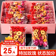 憶江南玫瑰花茶 紅棗枸杞桂圓茶包 補(bǔ)養(yǎng)生茶元血氣送女友媽媽禮盒302g