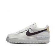 CLENIKEED【莆田純原版本】(Nike) ShadowAF1馬卡龍空軍一號全白低幫白棕男 ShadowAF1蛇紋 35.5