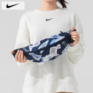 耐克（NIKE）斜挎包男士 25夏季新款運(yùn)動(dòng)包情侶女士腰包跑步胸包耐磨單肩包 HJ8368-451 MISC
