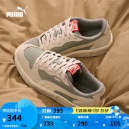 彪馬（PUMA）經(jīng)典復(fù)古透氣百搭休閑板鞋男女同款官方 LX 394210 煙灰色-杏仁糖色-04 40