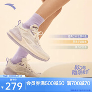 安踏C37+跑鞋減震軟底跑步鞋女鞋透氣夏季跑鞋舒適跳繩運動鞋女休閑鞋