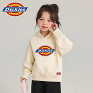 Dickies童裝兒童衛衣2025新款女童春秋薄款連帽衣服小童秋季外套男孩衣服