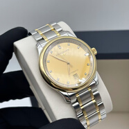 【二手99新】浪琴（LONGINES）男表名匠系列商務(wù)休閑二手瑞士二手奢侈品男士腕表自動(dòng)機(jī)械手表 【38.5mm】金盤鑲鉆L2.628.5.37.7