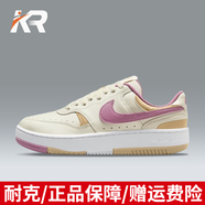 耐克（NIKE）【潮】女鞋Air Force新款空軍一號af1馬卡龍低幫透氣增高運動板鞋 DX9176-005 米/粉 36