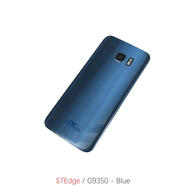LZQLY適配適用于三星機殼S7 G9300 S7e G9350手機后殼電池蓋 S7Edge G9350 Blue