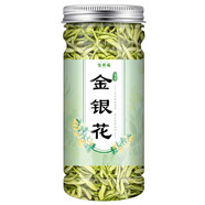 胖東來(lái)金銀花茶菊花茶店特級(jí)胎菊干怕熱上火喝野生清涼茶葉 金銀花40g1罐裝