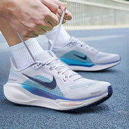 耐克（NIKE）男鞋 2025夏季新款PEGASUS 飛馬41運(yùn)動鞋輕便跑鞋緩震透氣跑步鞋 空間藍(lán)灰-014 Air Zoom 40