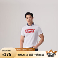李維斯（Levi's）25年春季男士時(shí)尚休閑潮流短袖T恤002A0-0000 白色 XL