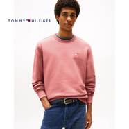 Tommy Hilfiger 湯米 男士 TOMMY JEANS BADGE 凈色粉色運(yùn)動(dòng)衫BERRY Tahiti Berry Tonal 20 | S