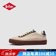 LEE COOPER德訓鞋男夏季阿甘鞋戶(hù)外運動(dòng)鞋低幫休閑鞋板鞋輕便百搭潮鞋子 杏色 44