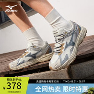 美津濃（MIZUNO）【RACER S】男女運動鞋跑步鞋軟彈緩震透氣慢跑鞋子 01/日系丹寧 40 (255mm)