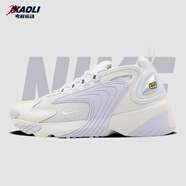 耐克（NIKE） 【潮】M2K跑步鞋女子V2K低幫透氣休閑輕便耐磨復(fù)古運(yùn)動(dòng)老爹鞋 AO0354-101（zoom 2k 白藍(lán) 36.5