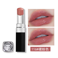 香奈兒（Chanel）可可小姐炫色口紅coco bloom銀黑細(xì)管唇膏七夕情人節(jié)送女朋友禮物 116#裸粉色