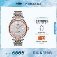 天梭（TISSOT）官旗  瑞士手表力洛克系列時(shí)尚自動(dòng)機械男表送男友畢業(yè)禮物 銀盤(pán)鋼帶  T006.407.22.033.00