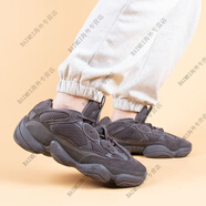 阿迪達(dá)斯 （adidas）Yeezy 500 全黑武士 黑魂 椰子 跑步鞋 F36640 F36640 37