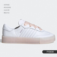 阿迪達斯 （adidas）三葉草SAMBAROSE W 女子經(jīng)典厚底板鞋 AQ1134 FY3030 42