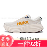 HOKA ONE ONE邦代8 男款Bondi 8輕量緩震透氣公路跑鞋1123202 1123202-BWHT黑 1123202-OST橡木白現(xiàn)貨單層 40