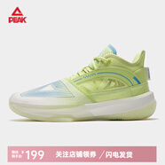 匹克（PEAK）態(tài)極大三角籃球鞋漸變男鞋秋冬新配色網(wǎng)面實(shí)戰耐磨防滑 果子綠(男女同款) 35