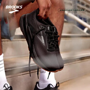 布魯克斯（BROOKS）Revel 8狂歡跑鞋男款緩震運(yùn)動(dòng) 黑色/黑色/烏木色 42.5