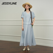 Jessy line襯衫半身裙套裝 422116051 淺藍 L
