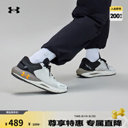 安德瑪（UNDERARMOUR）春夏HOVR Phantom 24/7男子運(yùn)動(dòng)休閑鞋3028443 黑白拼色300 42.5