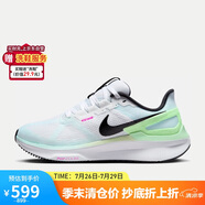 耐克跑步鞋女子STRUCTURE 25運動鞋DJ7884-105 淡藍色 35.5
