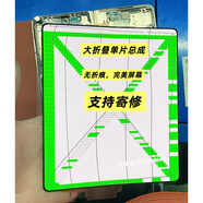 三星適三星fold5原裝外屏f9360小屏Fold3 F9260 w22 W23折疊屏幕總成 F9260大屏帶邊框備注顏色