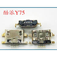 京修客國產(chǎn)通用安卓手機充電寶老人機老年機6.4/5.7常用v8充電尾插接口 酷派Y75