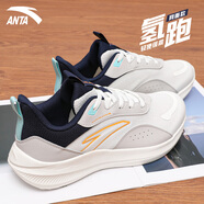 安踏（ANTA）男鞋運動(dòng)鞋子男秋季新款輕跑透氣網(wǎng)面軟底跑步鞋休閑鞋慢跑鞋 一度灰/新墨水藍 41